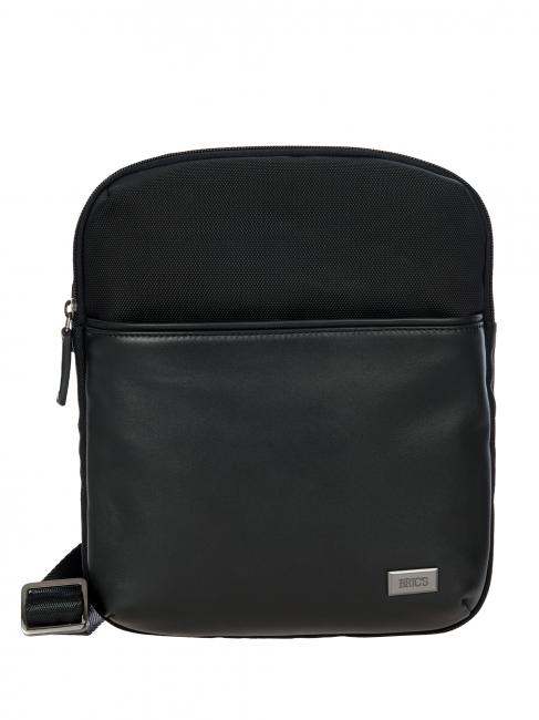 BRIC’S MONZA Expandable tablet bag black / black - Over-the-shoulder Bags for Men