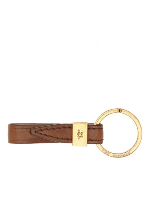 THE BRIDGE STORY Leather keychain BROWN - Key holders