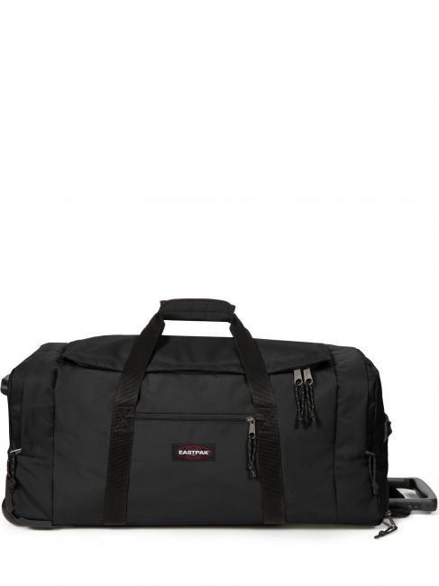 EASTPAK LEATHERFACE L Large Trolley Bag BLACK - Semi-rigid Trolley Cases