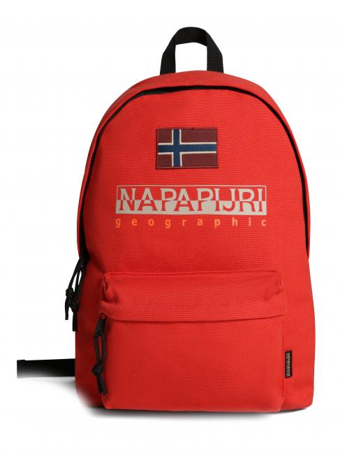 NAPAPIJRI HERING DP Backpack red poppies - Backpacks & School and Leisure