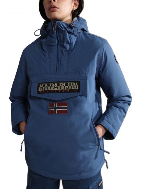 NAPAPIJRI RAINFOREST WINTER Windproof jacket with hood blue ensign - Women's Jackets