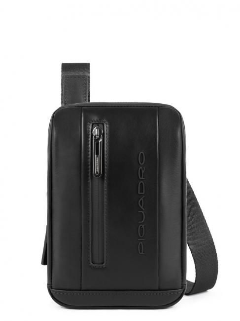 Piquadro Urban Leather Bag Black - Buy At Outlet Prices!