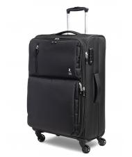R RONCATO ECO-MOOD Large size expandable trolley - Semi-rigid Trolley Cases