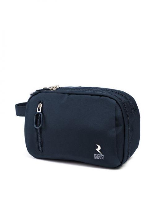 R RONCATO ECO-MOOD Beauty two compartments blu navy - Beauty Case