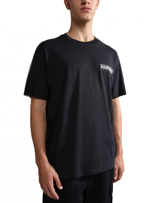 NAPAPIJRI S-TELEMARK Cotton T-shirt black 041 - T-shirt