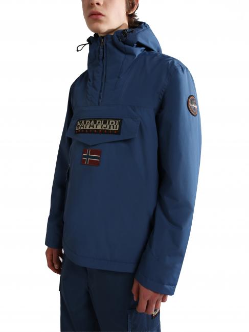 NAPAPIJRI RAINFOREST WINTER 3 Waterproof jacket with hood blue ensign - Men's Jackets
