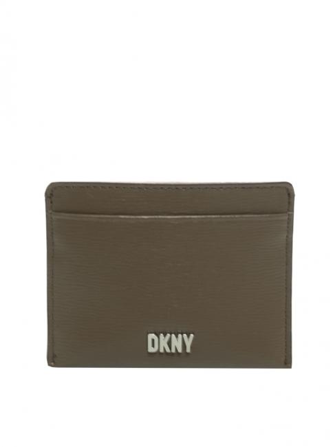 DKNY BRYANT Leather card holder truffle - Women’s Wallets