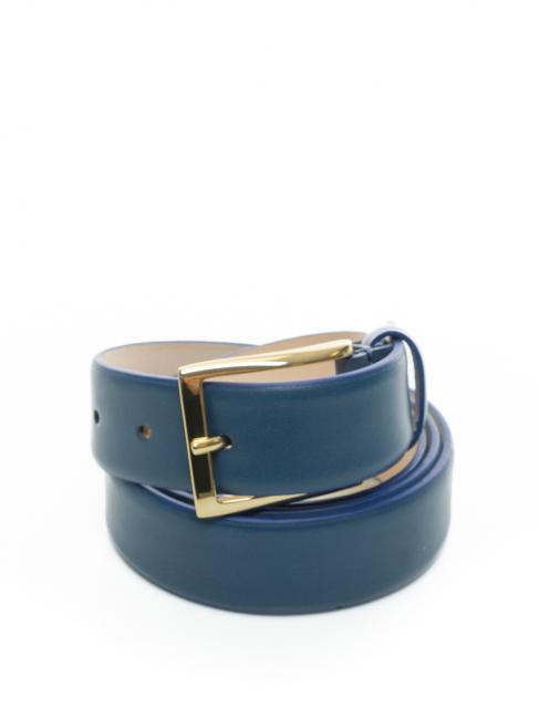 LESAC Cintura in pelle liscia  marine - Belts