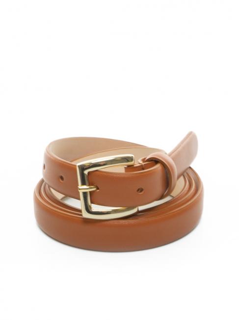 LESAC Cintura sottile in pelle palmellata  spicy - Belts