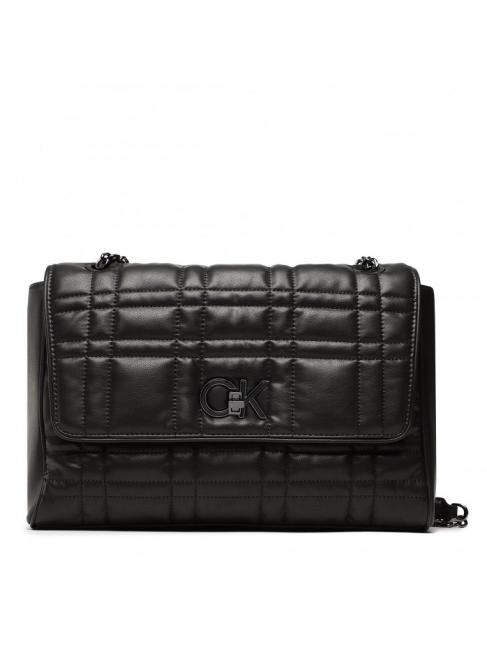 CALVIN KLEIN RE-LOCK QUILT Large shoulder bag ckblack - Women’s Bags