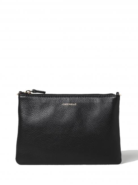 COCCINELLE BEST CROSSBODY Leather mini bag Black - Women’s Bags