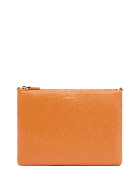 COCCINELLE BEST CROSSBODY Leather mini bag paprika - Women’s Bags