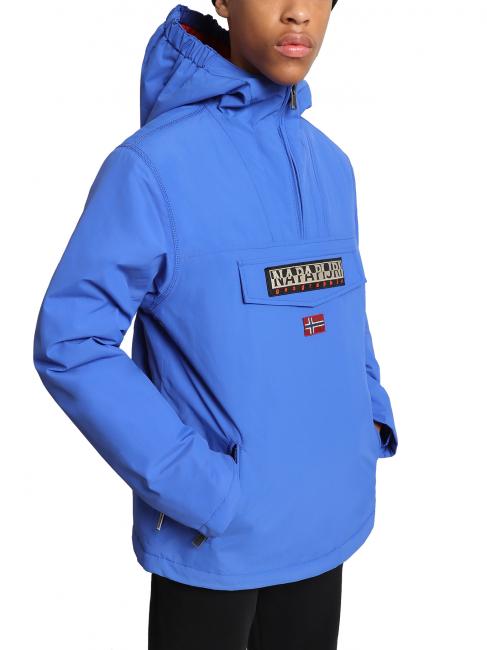 NAPAPIJRI KIDS RAINFOREST PKT 1 Jacket with hood blue dazzling - Baby Jackets