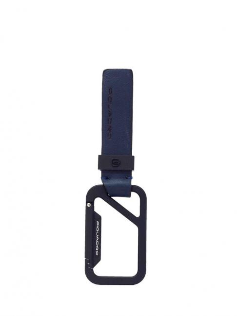PIQUADRO PQJ Leather keychain blue - Key holders