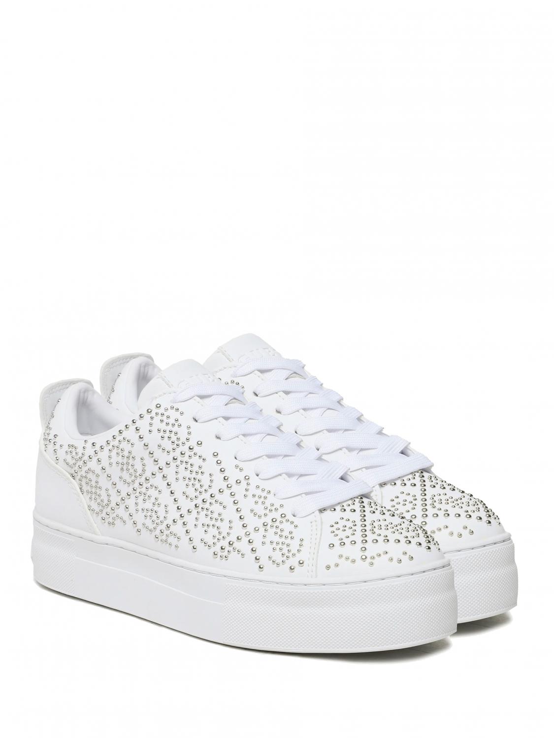 Guess Giaa 7 High Top Sneakers White Buy At Outlet Prices