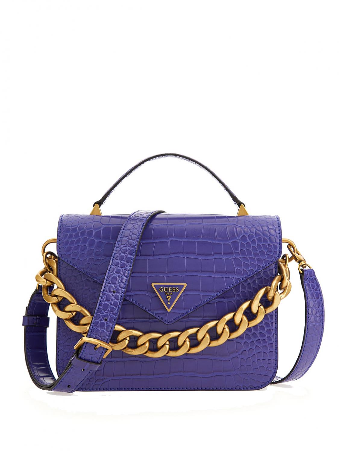 Guess Retour Mini Bag By Hand, With Shoulder Strap Violet - Buy At Prices!