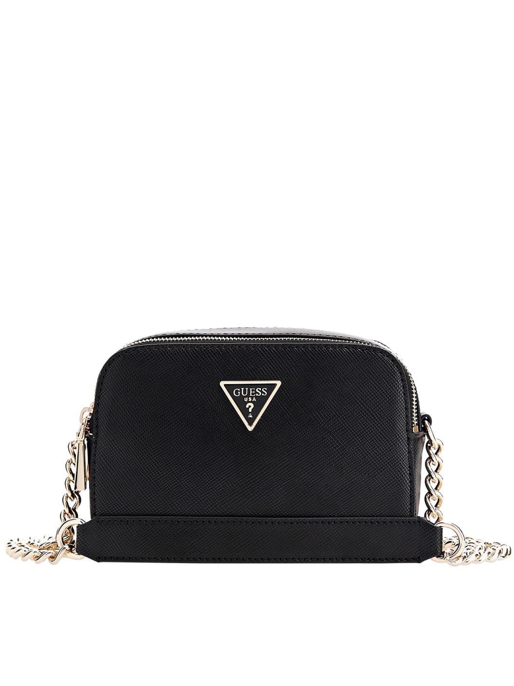 Guess Eco Alexie Mini Shoulder Bag Black Buy At Outlet Prices!