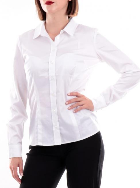 GUESS CATE Long sleeve shirt purwhite - Shirts