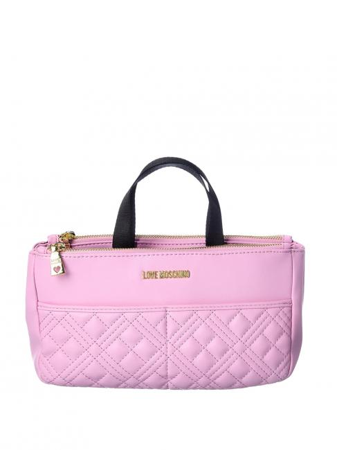 LOVE MOSCHINO Beauty con doppio manico  mauve - Beauty Case