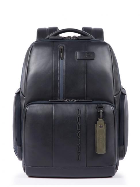 PIQUADRO backpack URBAN FAST-CHECK, 15.6 "PC holder blue - Laptop backpacks