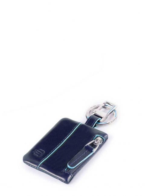 PIQUADRO BLUE SQUARE Keychain with Connequ blue - Key holders