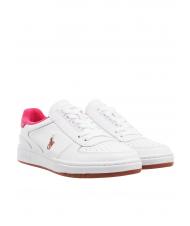 RALPH LAUREN POLO LACE Leather sneakers - Men&rsquo;s shoes