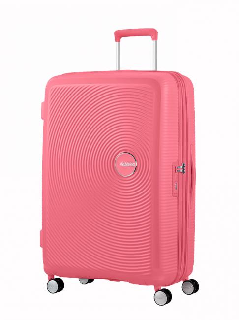 AMERICAN TOURISTER trolley case SOUNDBOX line. large. expandable sun kissed coral - Rigid Trolley Cases
