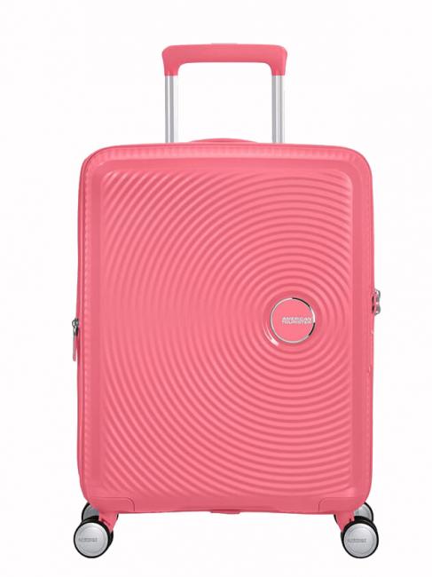 AMERICAN TOURISTER Trolley SOINDBOX line, hand baggage, expandable sun kissed coral - Hand luggage