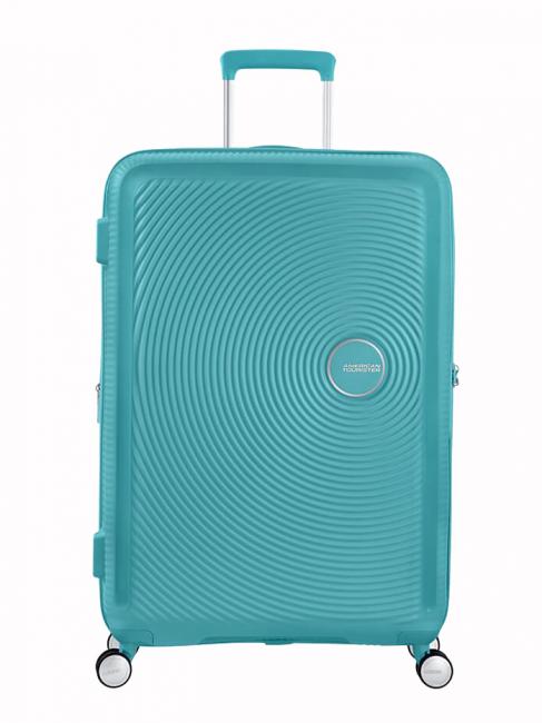 AMERICAN TOURISTER trolley case SOUNDBOX line. large. expandable turquoise tonic - Rigid Trolley Cases
