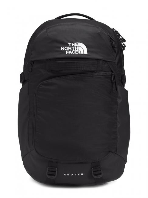 THE NORTH FACE ROUTER 13" laptop backpack tnf black tnf black - Laptop backpacks