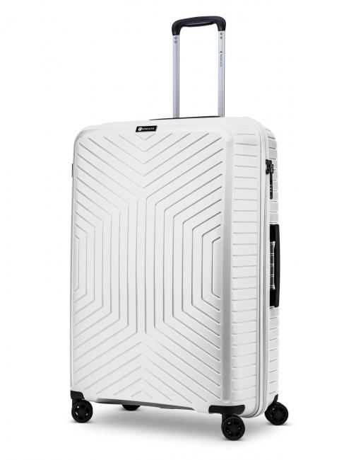 R RONCATO HEXA Trolley large size white - Rigid Trolley Cases