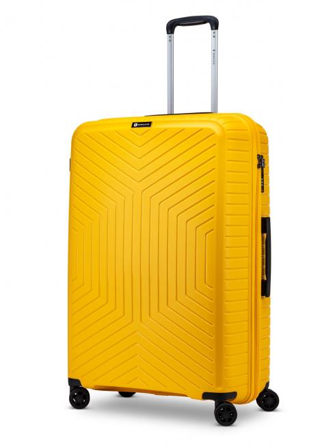 R RONCATO HEXA Trolley large size yellow - Rigid Trolley Cases