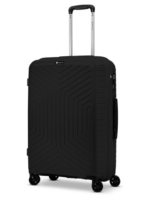 R RONCATO HEXA Medium size trolley Black - Rigid Trolley Cases