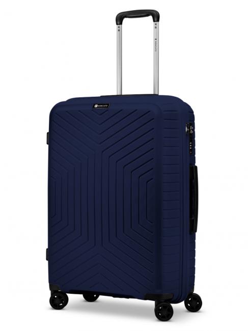 R RONCATO HEXA Medium size trolley blu navy - Rigid Trolley Cases