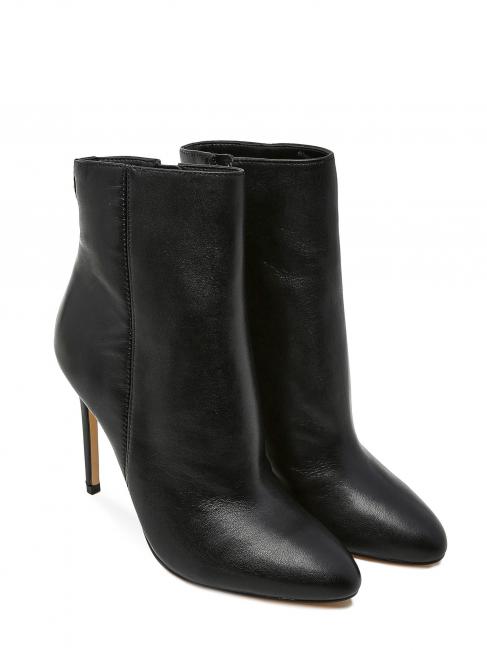 GUESS REDDI Leather ankle boots BLACK - Women’s shoes