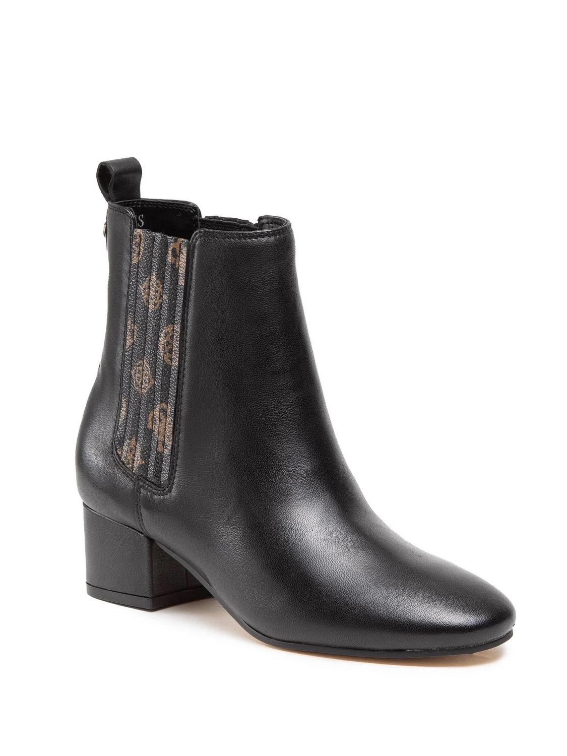 Guess Safia 4G Ankle Boots Brown Ocher Buy At Outlet Prices