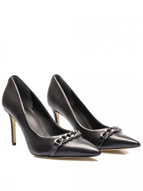 GUESS PINTA Leather pumps BLACK - Women’s shoes