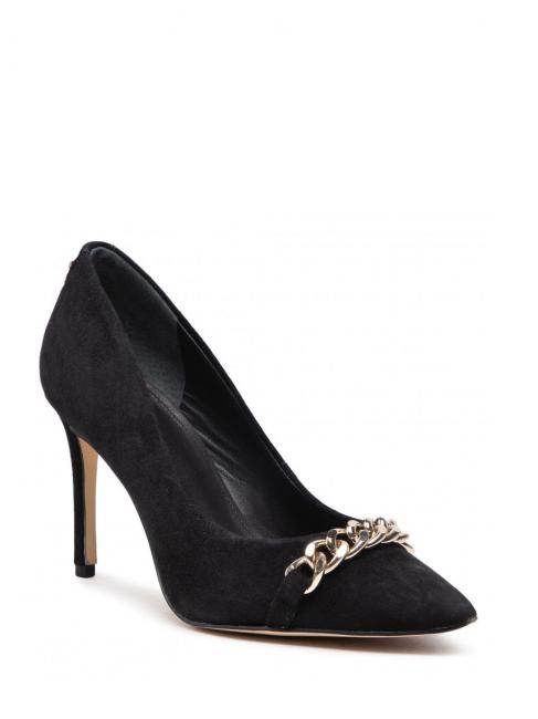 GUESS PINTA Décolleté High in leather BLACK - Women’s shoes
