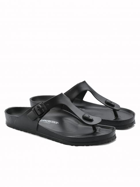 BIRKENSTOCK GIZEH Rubber flip flops black - Unisex shoes