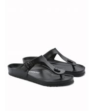 Birkenstock Gizeh Rubber Flip Flops Black Buy At Outlet Prices