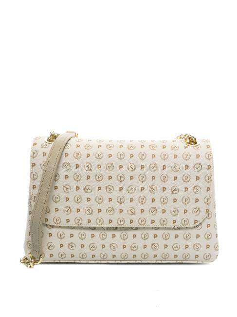 POLLINI HERITAGE Medium shoulder bag ivory - Women’s Bags