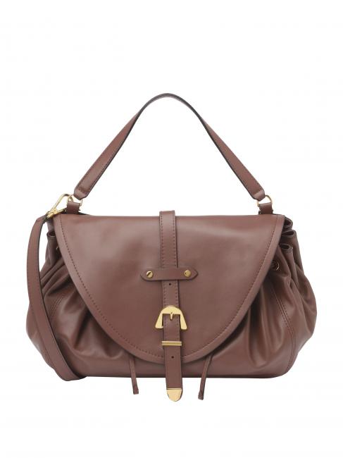 COCCINELLE ALEGORIA SMOOTH Soft leather handbag carob - Women’s Bags