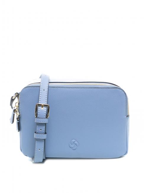 SAMSONITE NEVERENDING Small shoulder bag blue denim - Women’s Bags