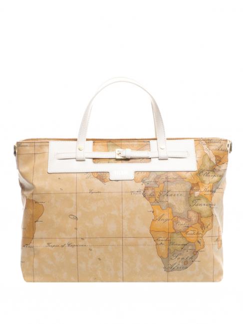 ALVIERO MARTINI PRIMA CLASSE SELENE SOFT handbag cotton white - Women’s Bags