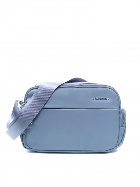 SAMSONITE MOVE 4.0 Small shoulder bag blue denim - Women’s Bags
