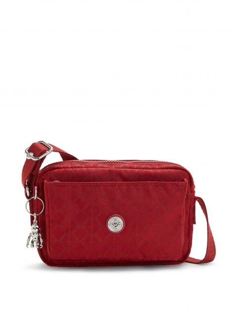 KIPLING ABANU S Shoulder mini bag signature red - Women’s Bags