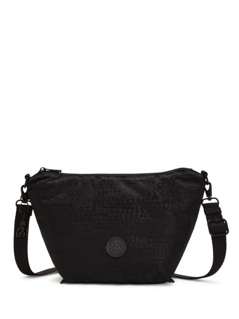 KIPLING MALIKA Small shoulder bag urban black jacquard - Women’s Bags