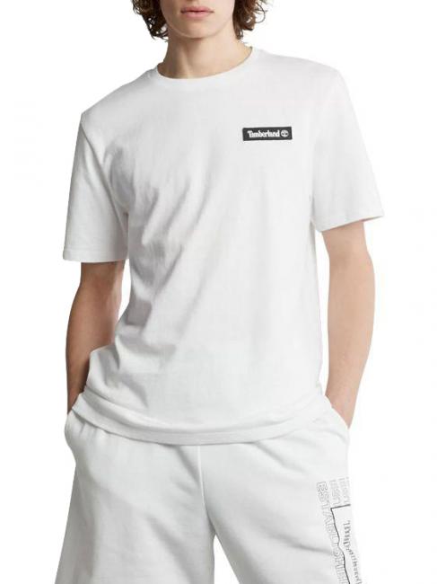 TIMBERLAND T-shirt di caldo cotone  white - T-shirt