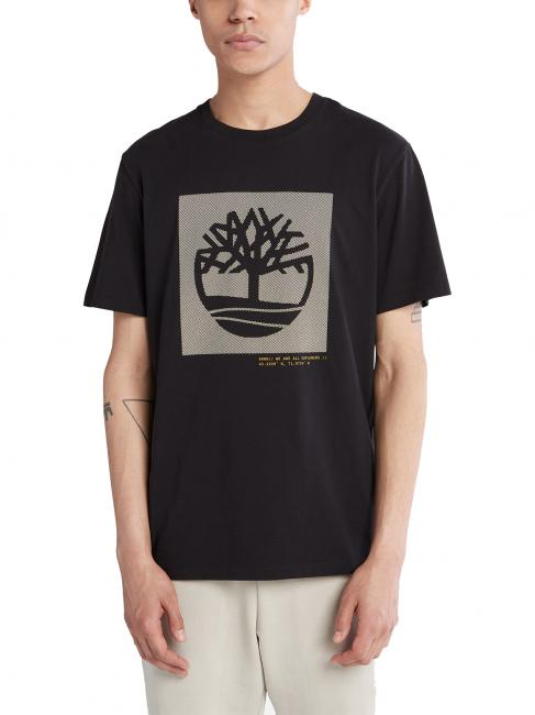 TIMBERLAND GRAPHIC T-shirt with Tree graphic BLACK - T-shirt