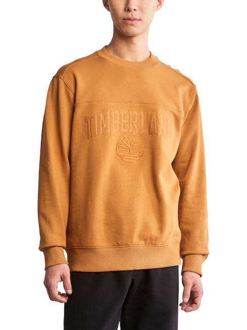 TIMBERLAND EK+ Sweatshirt embroidered with logo wheat boot - Sweatshirts